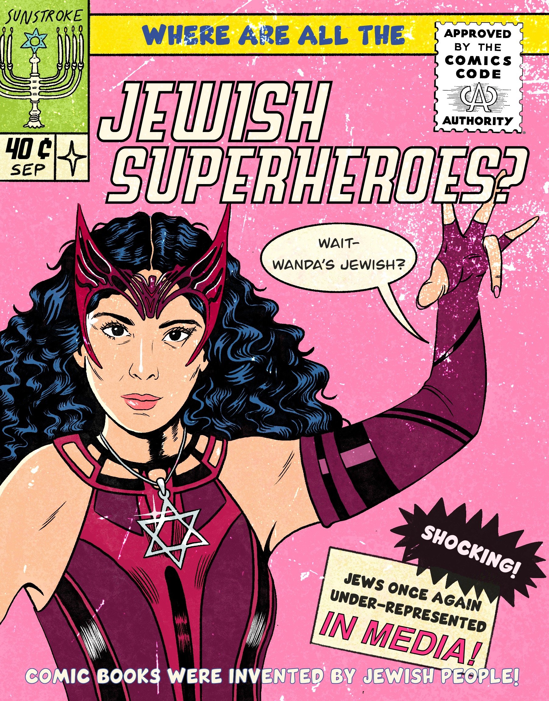 Where Are All the Jewish Superheroes? Sunstroke Magazine