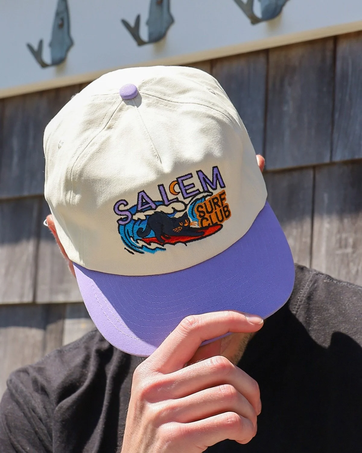 Salem Surf Club hats are here! It&rsquo;s been such a fun process making these hats and I&rsquo;m really excited how they came out. Grab yours today at the ✨link in bio✨

#salem #salemmassachusetts #surfclub #merch #blackcat