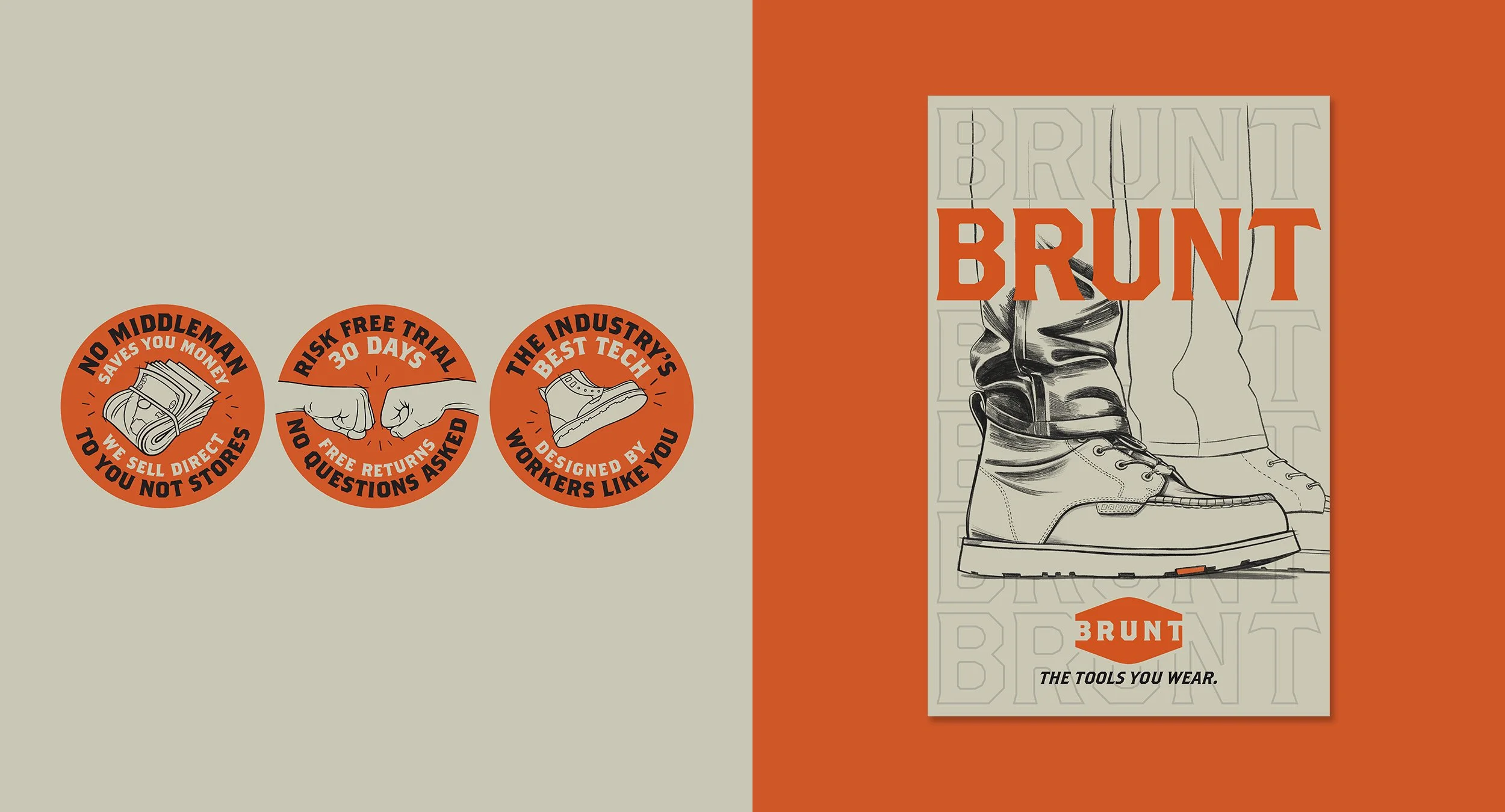 Brunt Workwear — Poyant Studio