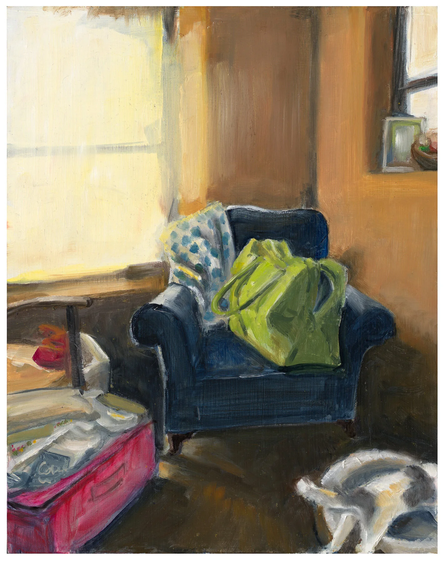 ‘Corner of the room’ oil on canvas 2018.