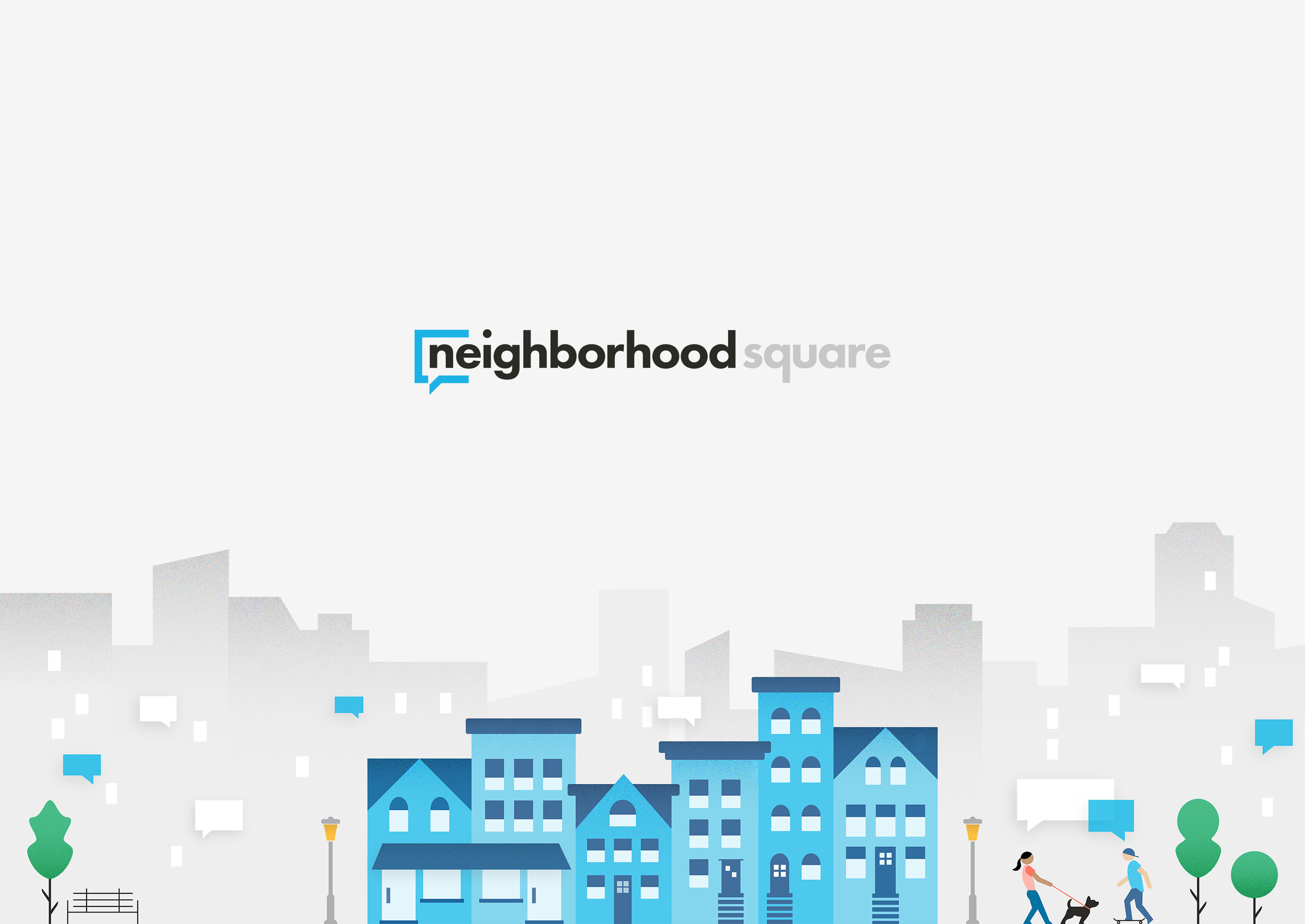 Inspired by the idea of bringing the city’s communities online, we crafted an expressive, welcoming and vibrant brand identity by employing a bold logo, bright colors and playful illustrations.