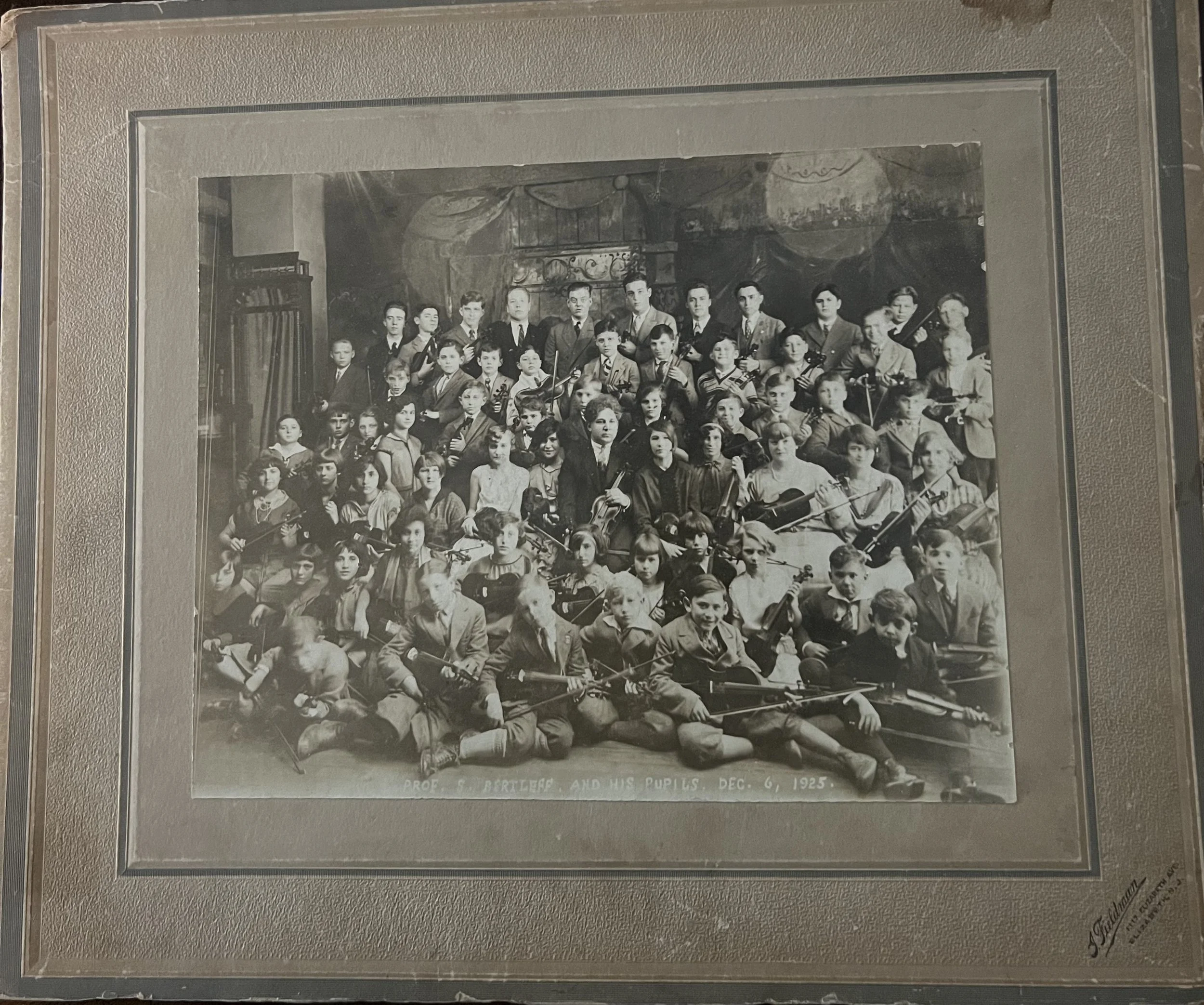 ANTIQUE PHOTO DATED DECEMBER 6, 1925