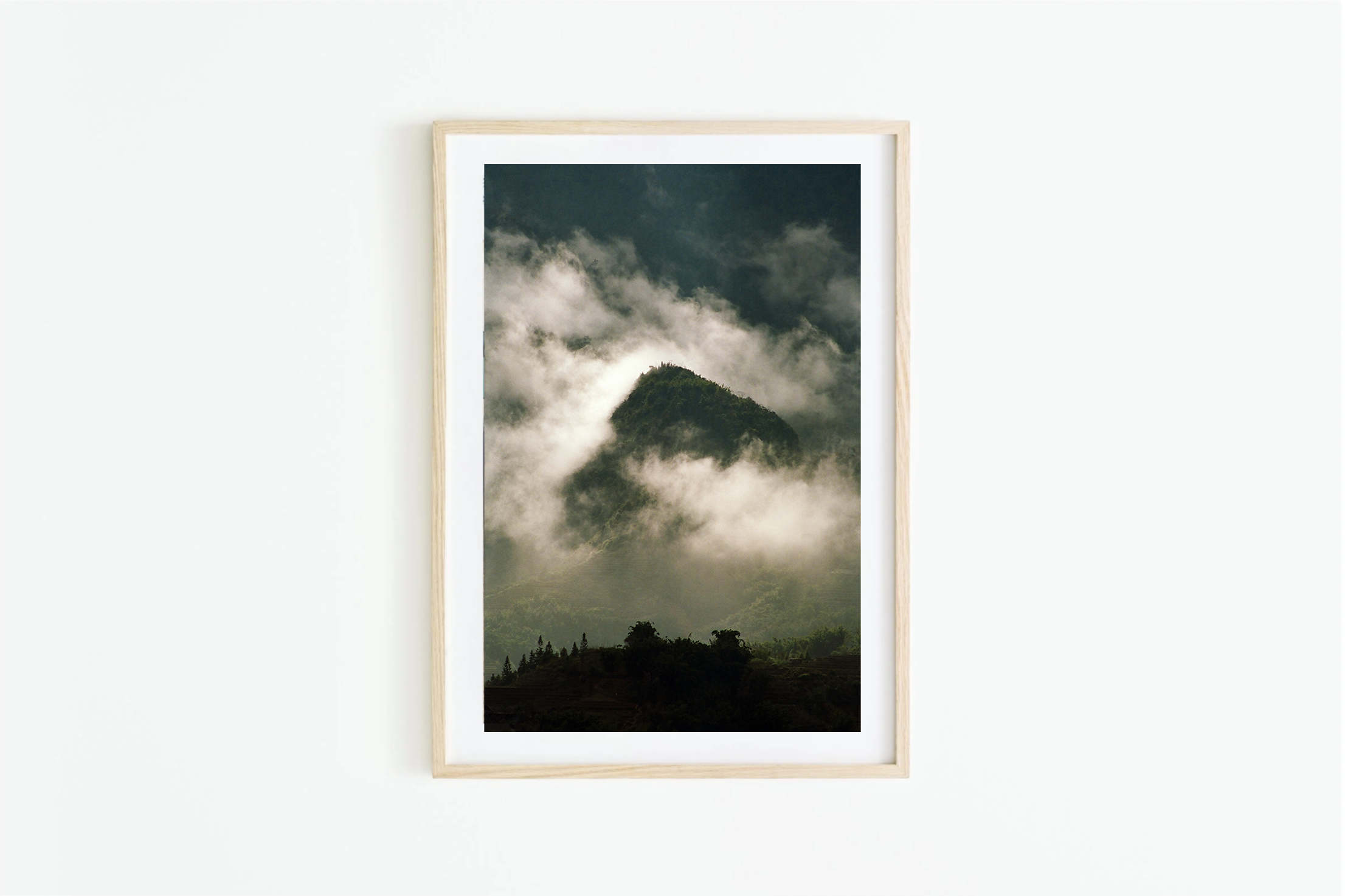 Over the clouds