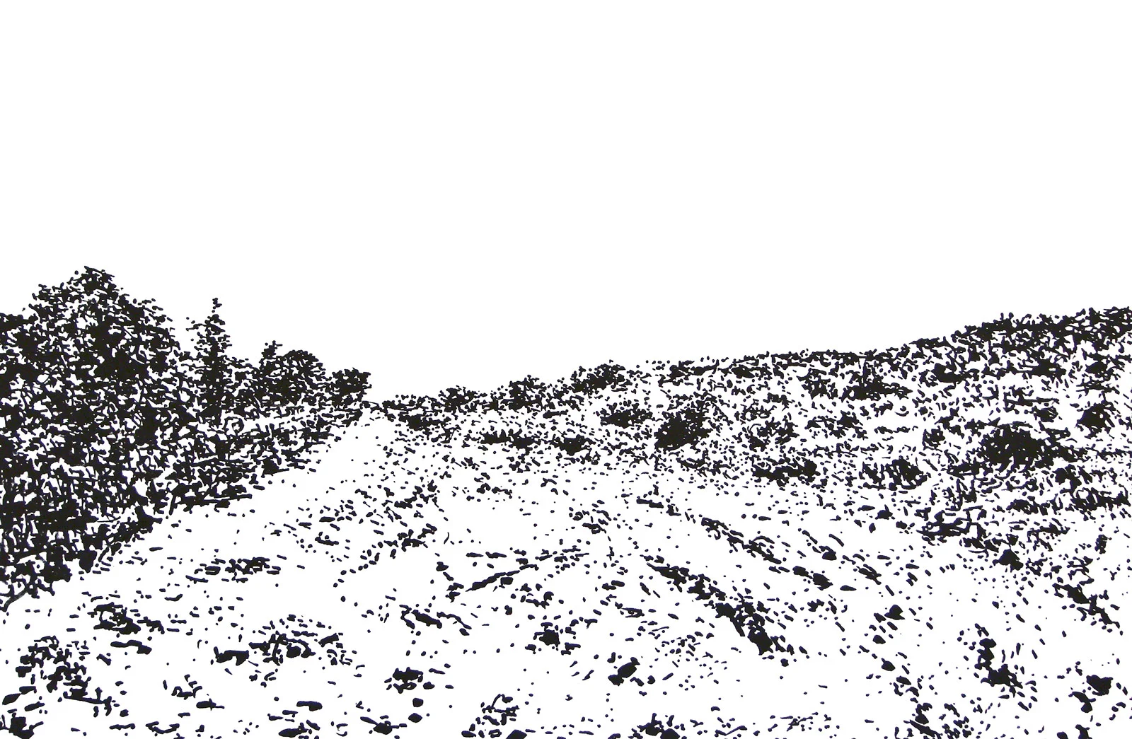 Landmark Ink markers on paper 35x50cm 2014