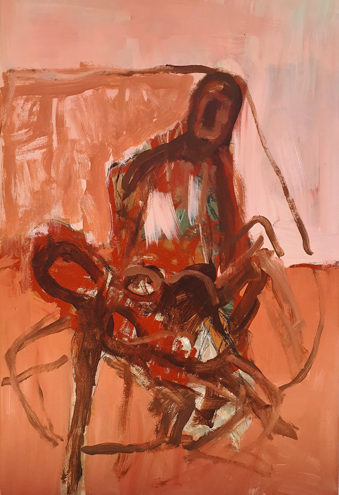 Nominations for the Death Committee #1 Mixed media on canvas 120x80cm 2019
