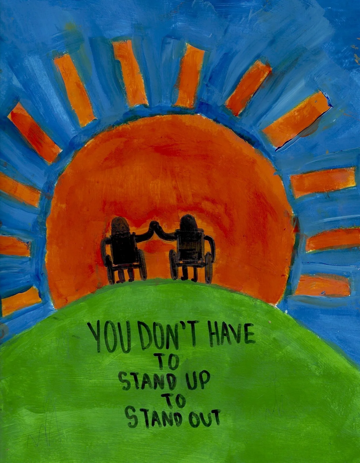004 - STAND OUT by Tasha Sudofsky (age 13) in Marion, Massachusetts, USA