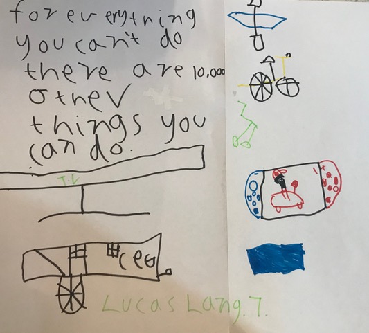 007 - 10,000 THINGS by Lucas Lang (age 7) in Traralgon, Australia