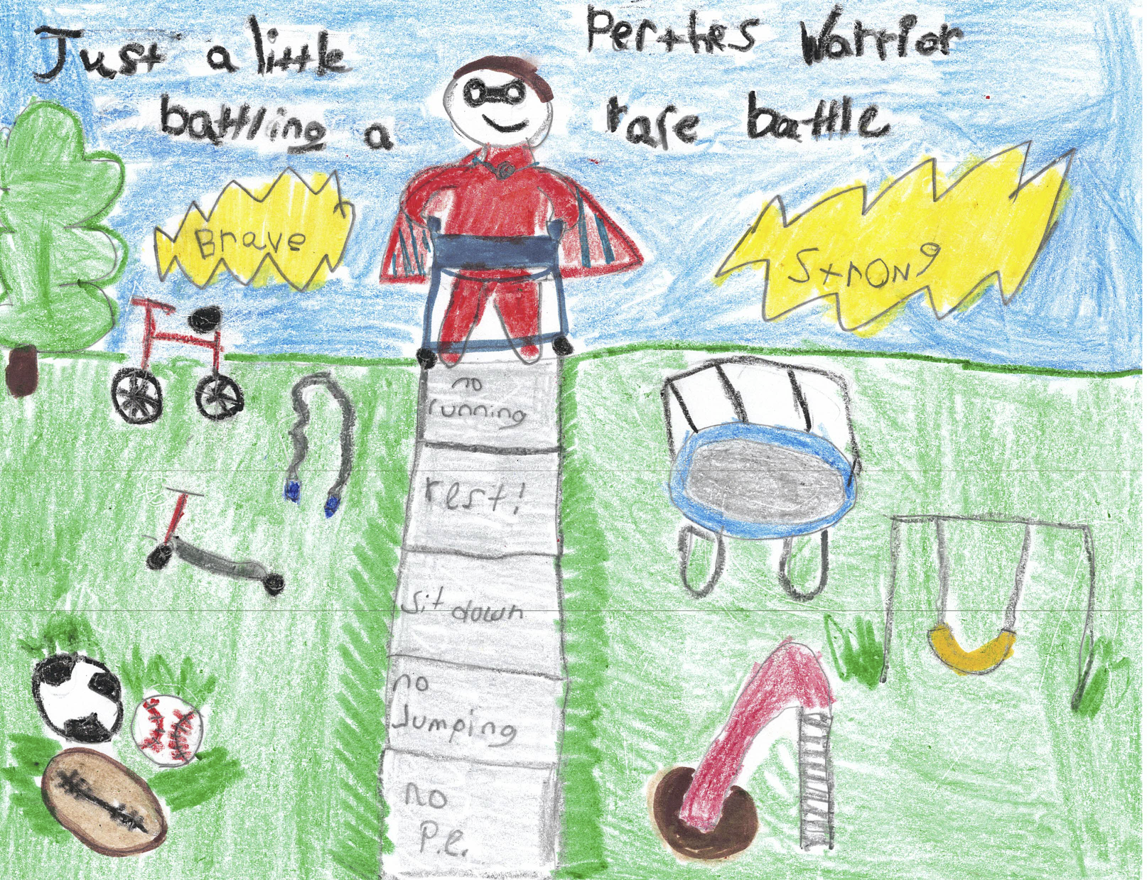 008 - RARE BATTLE by Royce Rodriguez (age 6) in Boaz, Alabama, USA