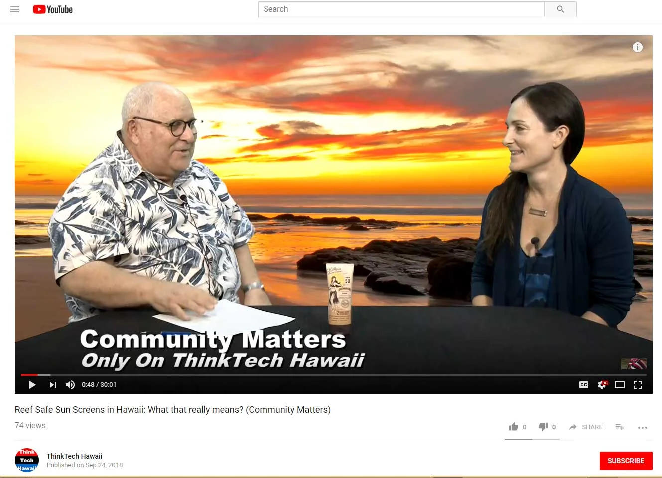 Catch Our Interview on Think Tech Hawaii