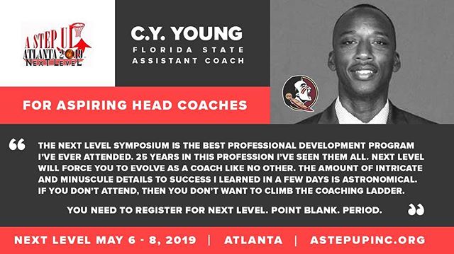 To be a successful coach you must evolve right? 
Let Coach CY of @FSUHoops tell you &amp; he has SEEN IT ALL!! ☝🏾 &ldquo;The amount of intricate and minuscule details to success I learned in a few days is astronomical.&rdquo; &ldquo;You need to regi