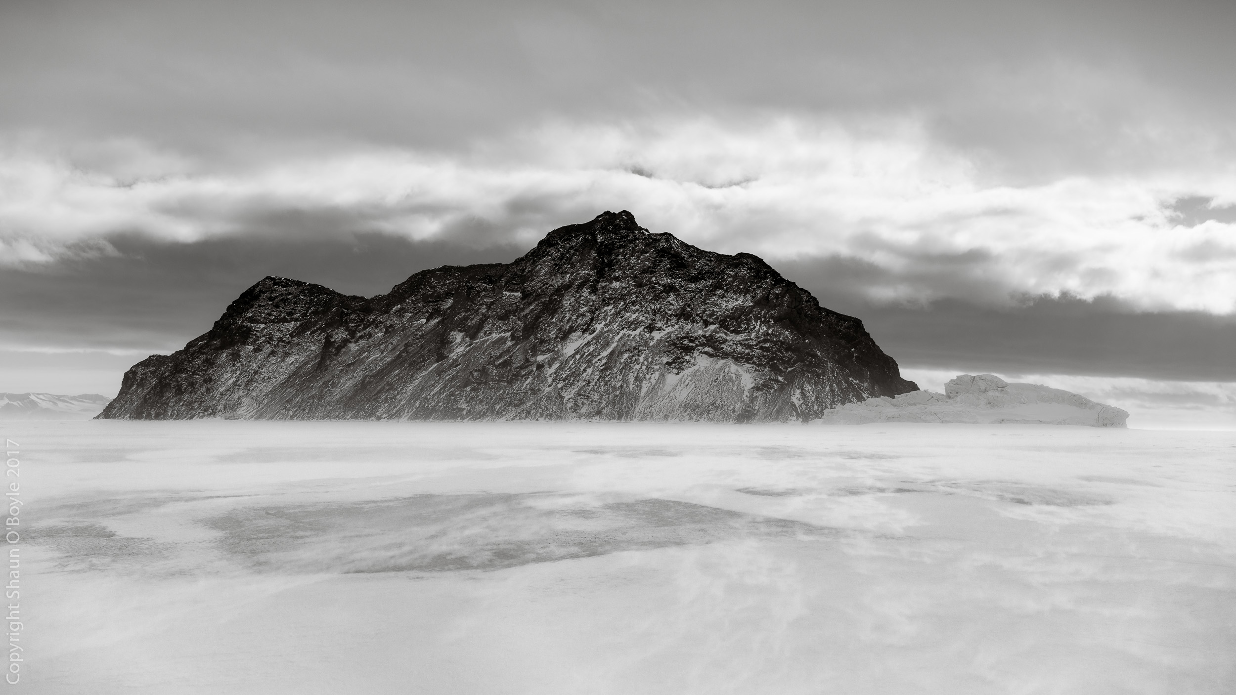 Inaccessible Island on route to Cape Evans.
