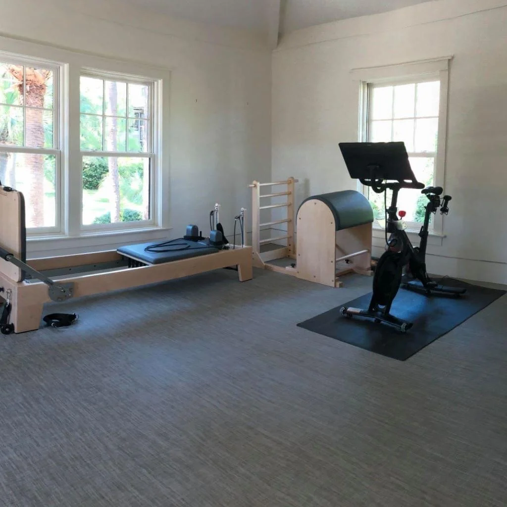 Beach Home Luxury Gym Installation with Pilates Reformer