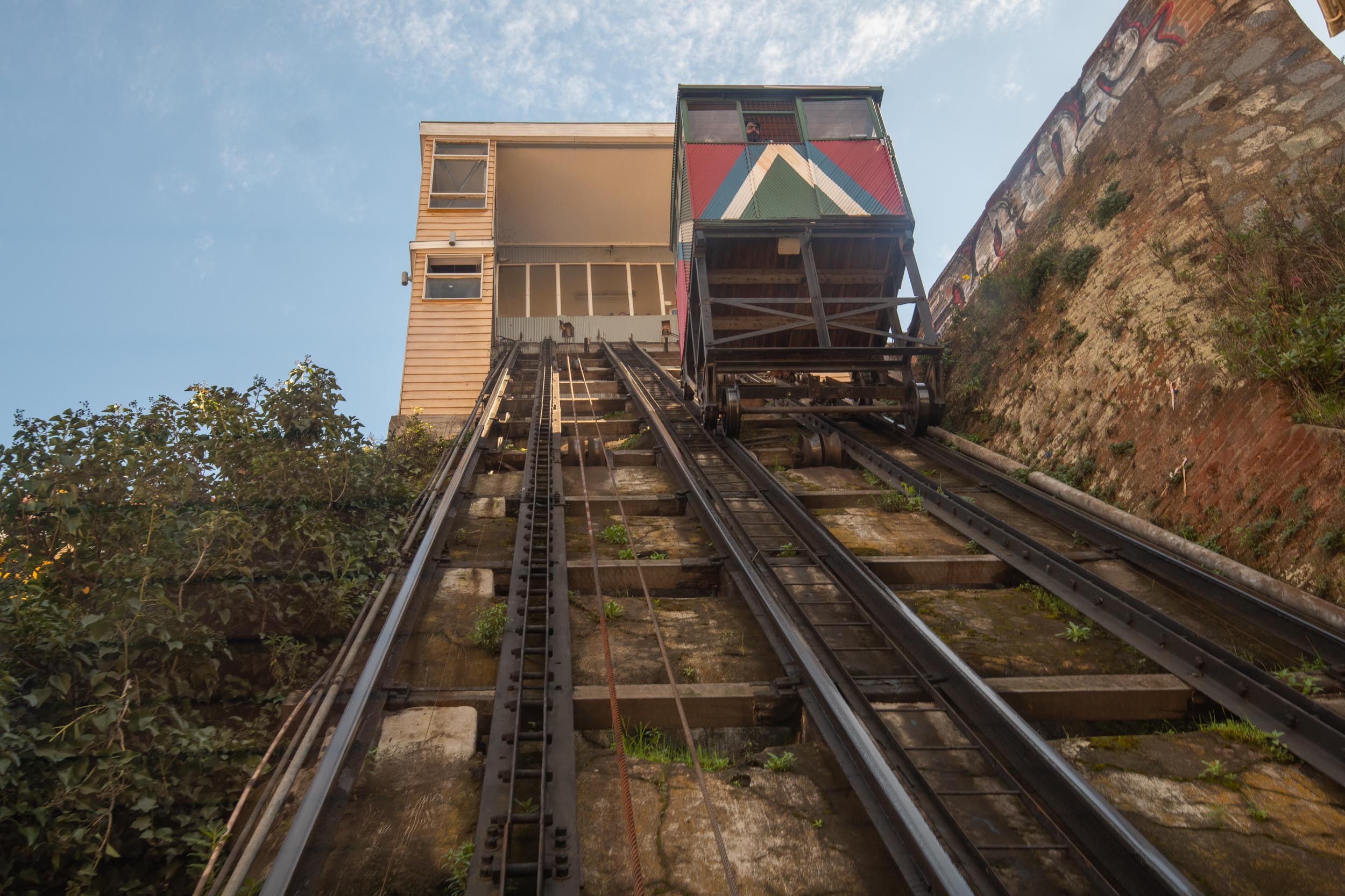 Funicular in Valparaiso 