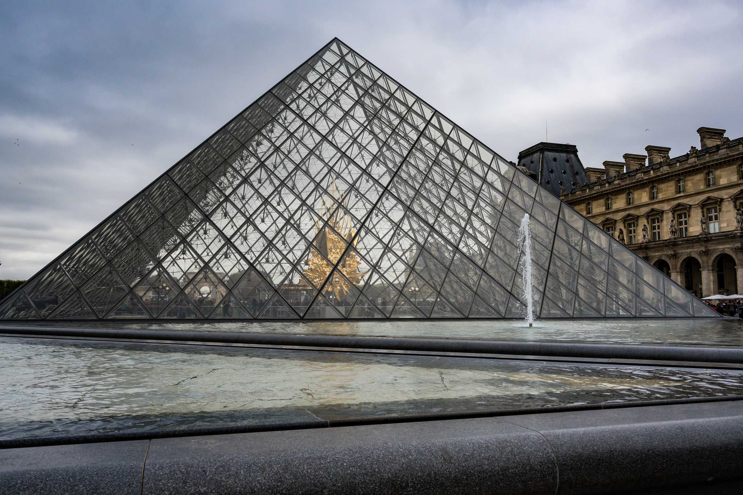 Pyramid at the Louvre