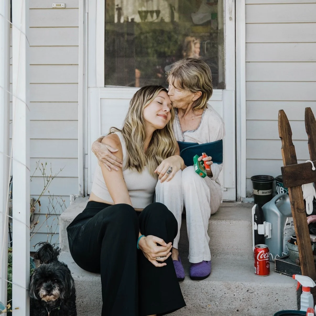 My grandmother Sharon passed January 17 at 5:33am. 

There are not enough words to write in the human language to write about the story &amp; love of this woman.

My mother woke my sister and I up at 5:30 with the intuition that we needed to see her.