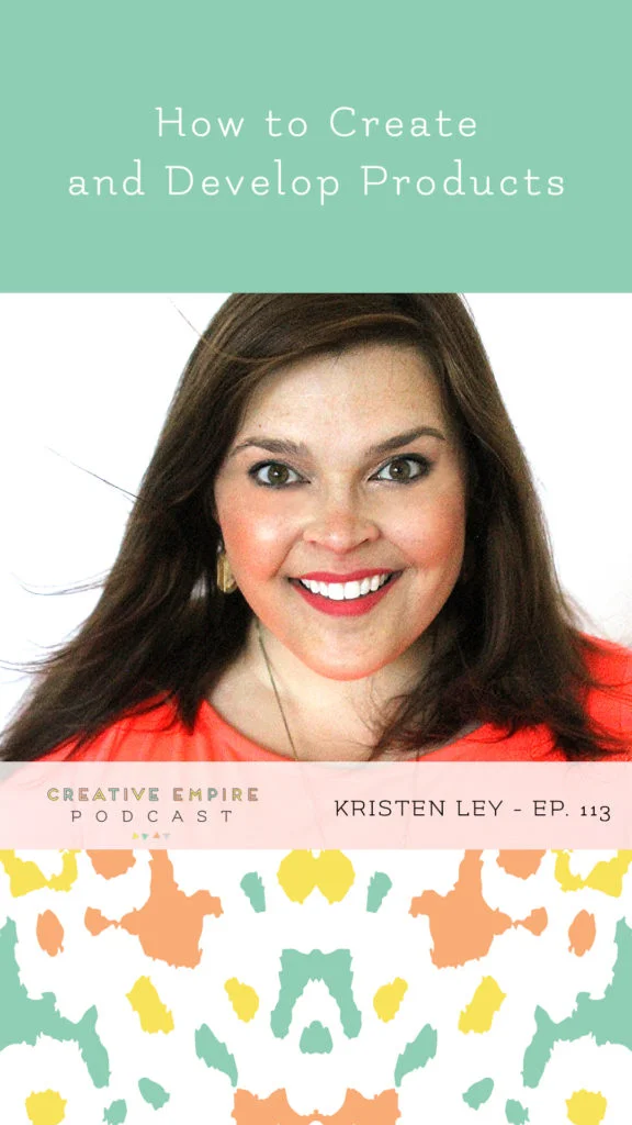 Instagram Story Graphic | Ep. 113 | Kristen Ley of Thimblepress