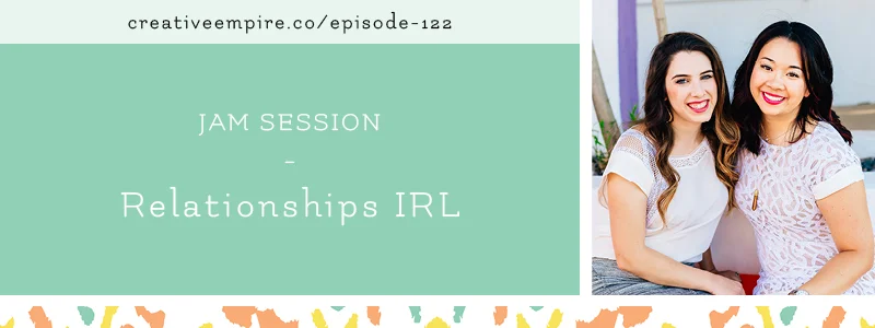 Email Header| Episode 122 - Jam Session | Creative Empire Podcast