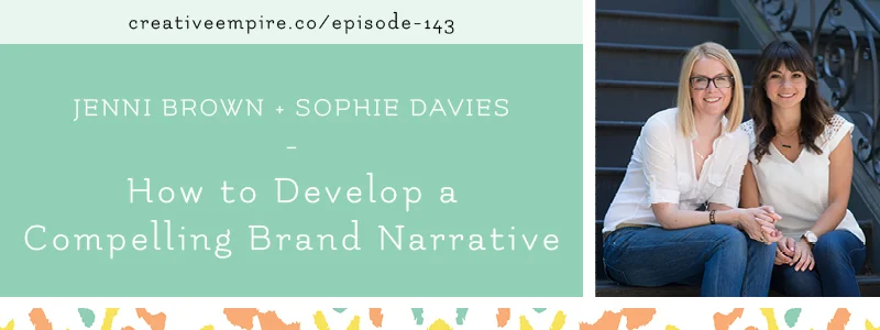 Email Header | Episode 143 | Jennie Brown & Sophie Davies