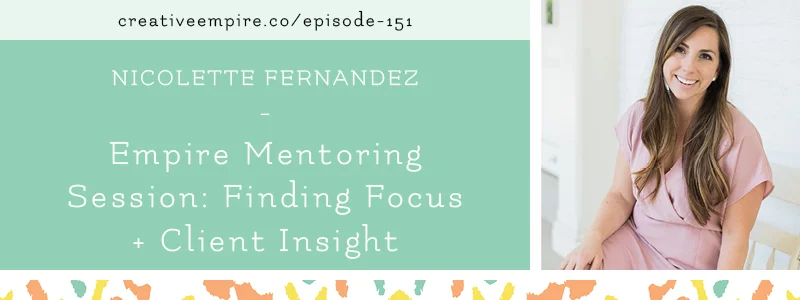 Email Header | Episode 151 | Nicolette Fernandez