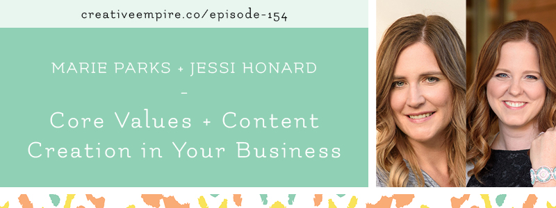 Email Header | Episode 154 | Marie Parks + Jessi Honard