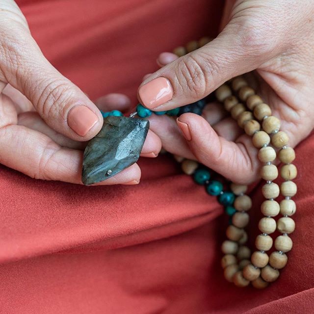 rp @danafrost - thank you for this lovely image of your mala and your lovelier words ❤️🙏
・・・
Today is World Mental Health Day. ✌🏻🥰🌈
At this moment  in history,  a collective recognition of mental health feels utterly necessary.  We&rsquo;ve come 