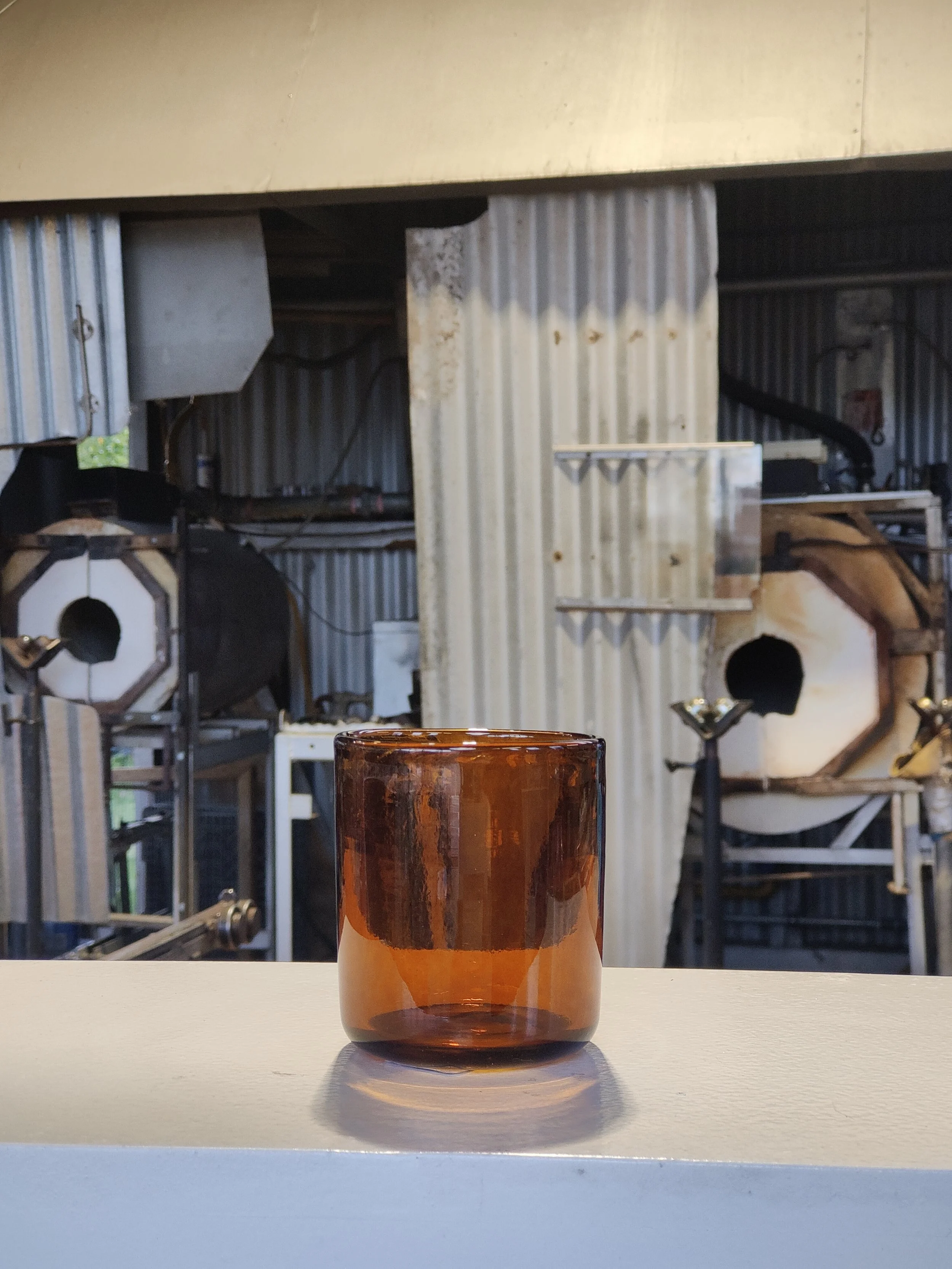 Amber tumbler