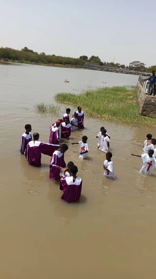 Baptism in the river