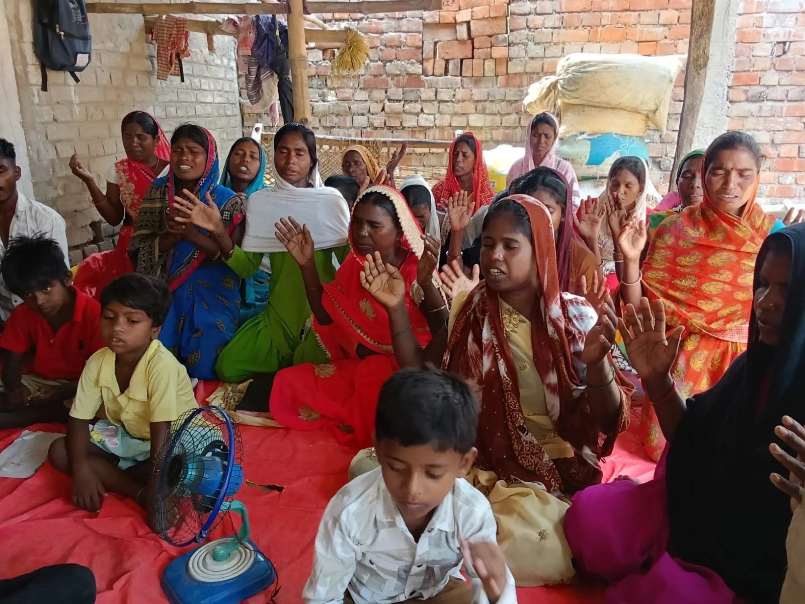 Indian church gathering