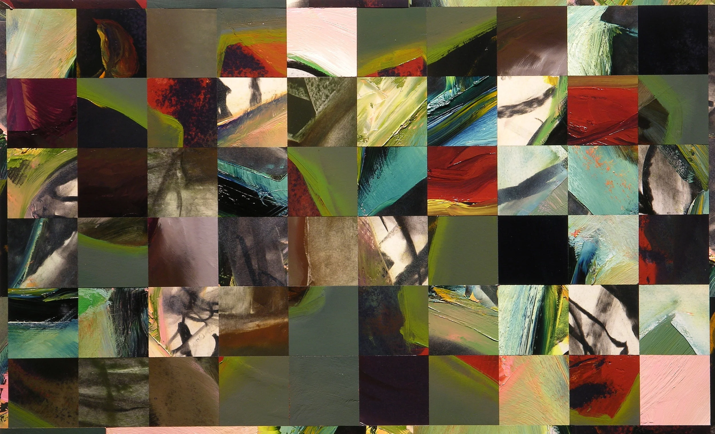   Suspended , 2011 Oil on panel 15" x 25.5" 