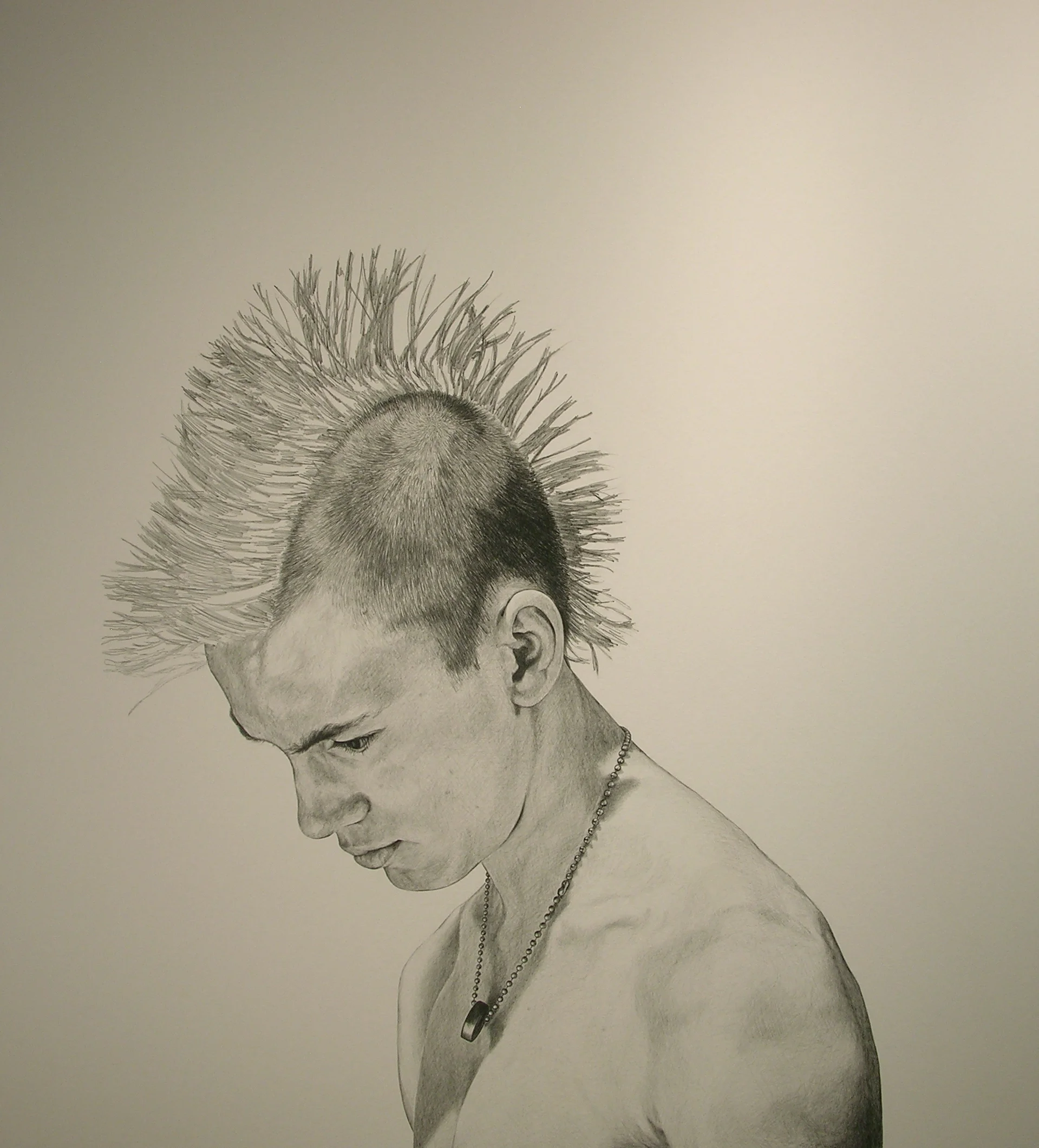   Cornelius , 2010 Graphite on paper 46" x 42"  NFS 
