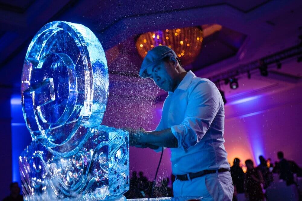 Ice Sculpture Artists - Google Holiday Party