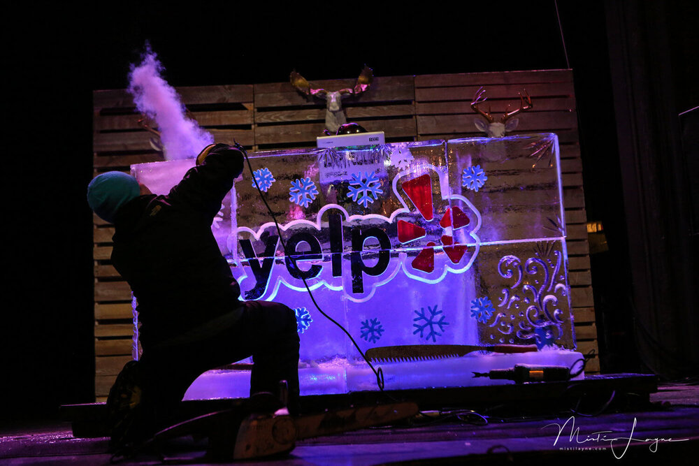 Yelp Holiday Party Designs - Entire Productions