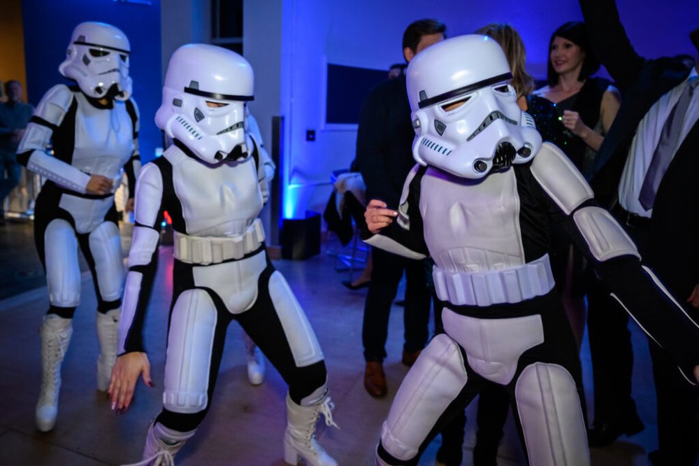 Clif Bar Corporate Holiday Party Storm Trooper Flash Mob