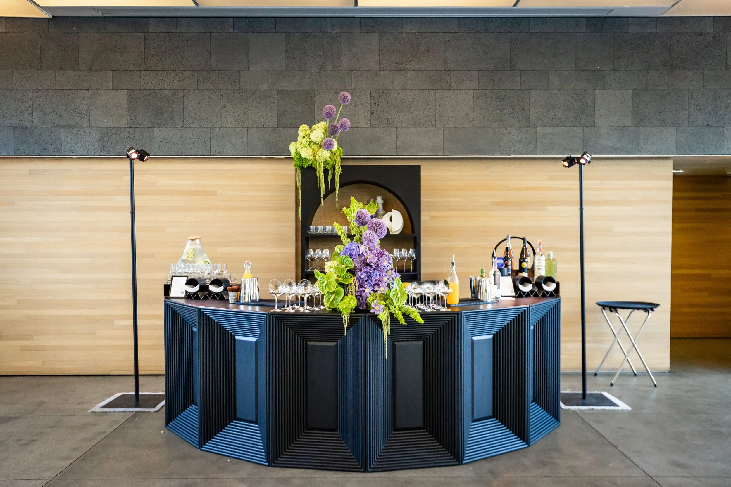 Floral and Custom Bar