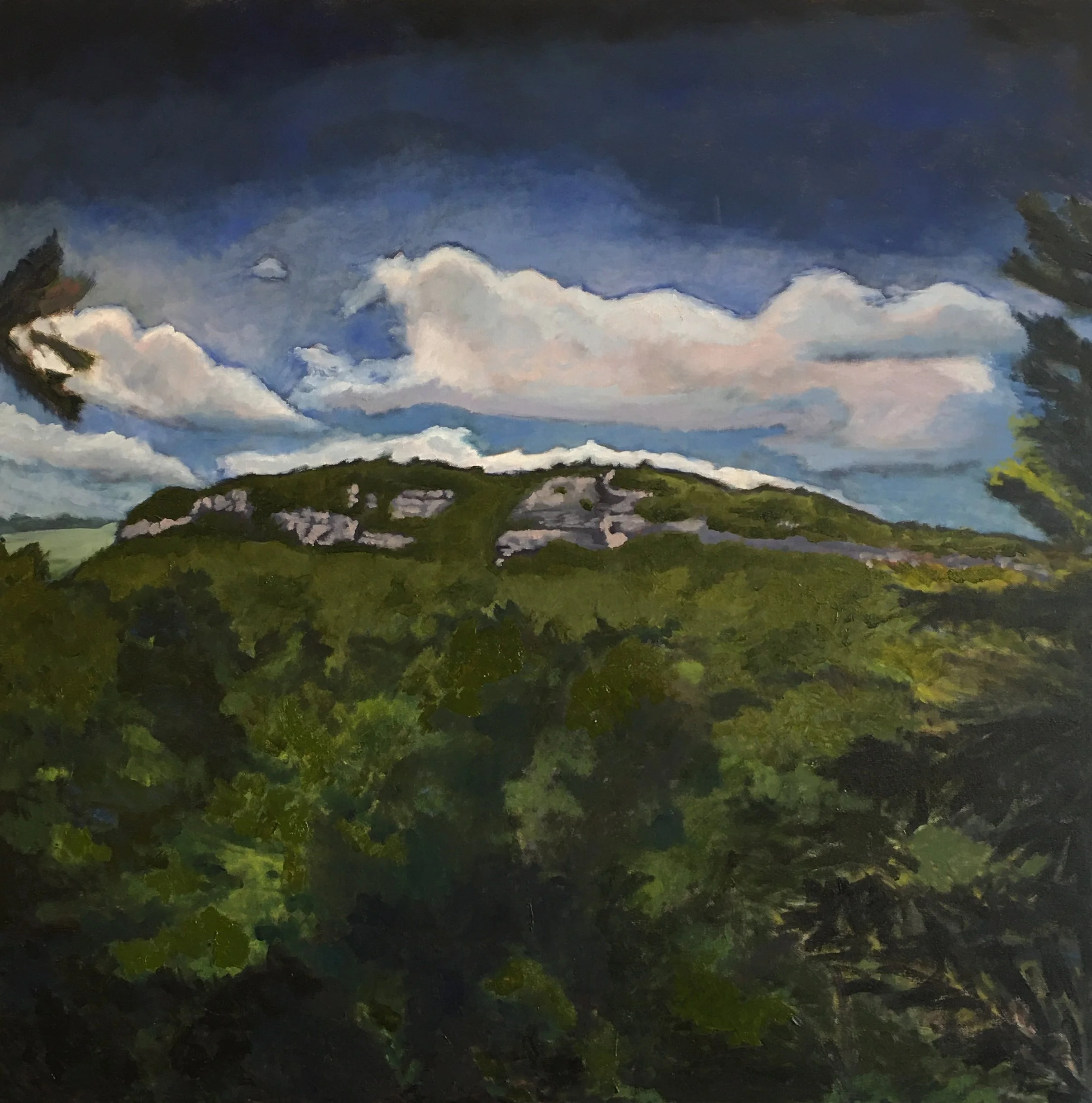 My Gunks, 2021, oil on canvas, 36x36.JPG