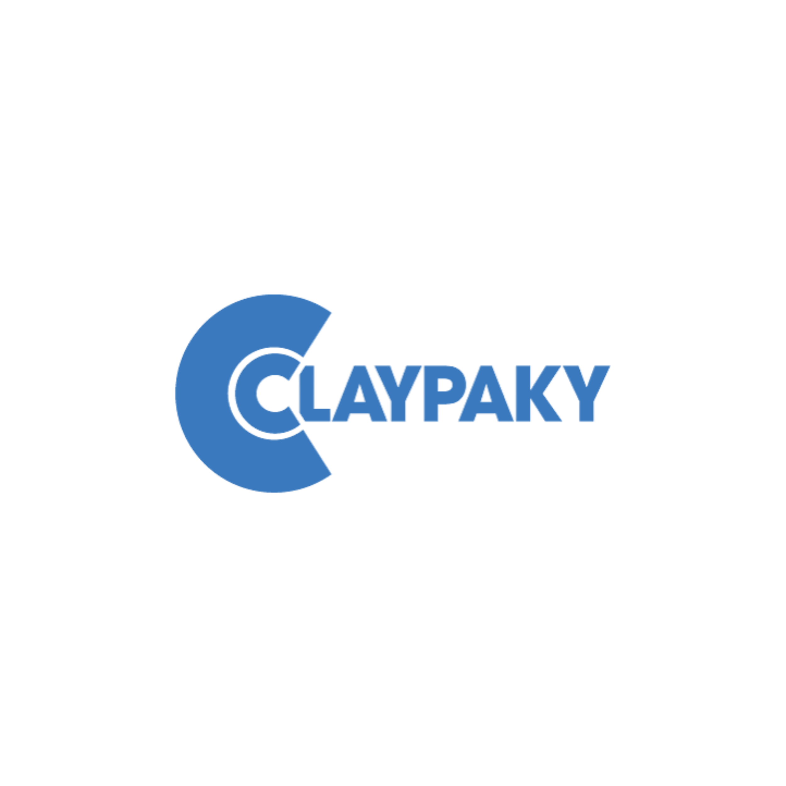 Claverly logo featuring a stylized blue circular design with the word 'CLAVERLY' in bold uppercase letters underneath.