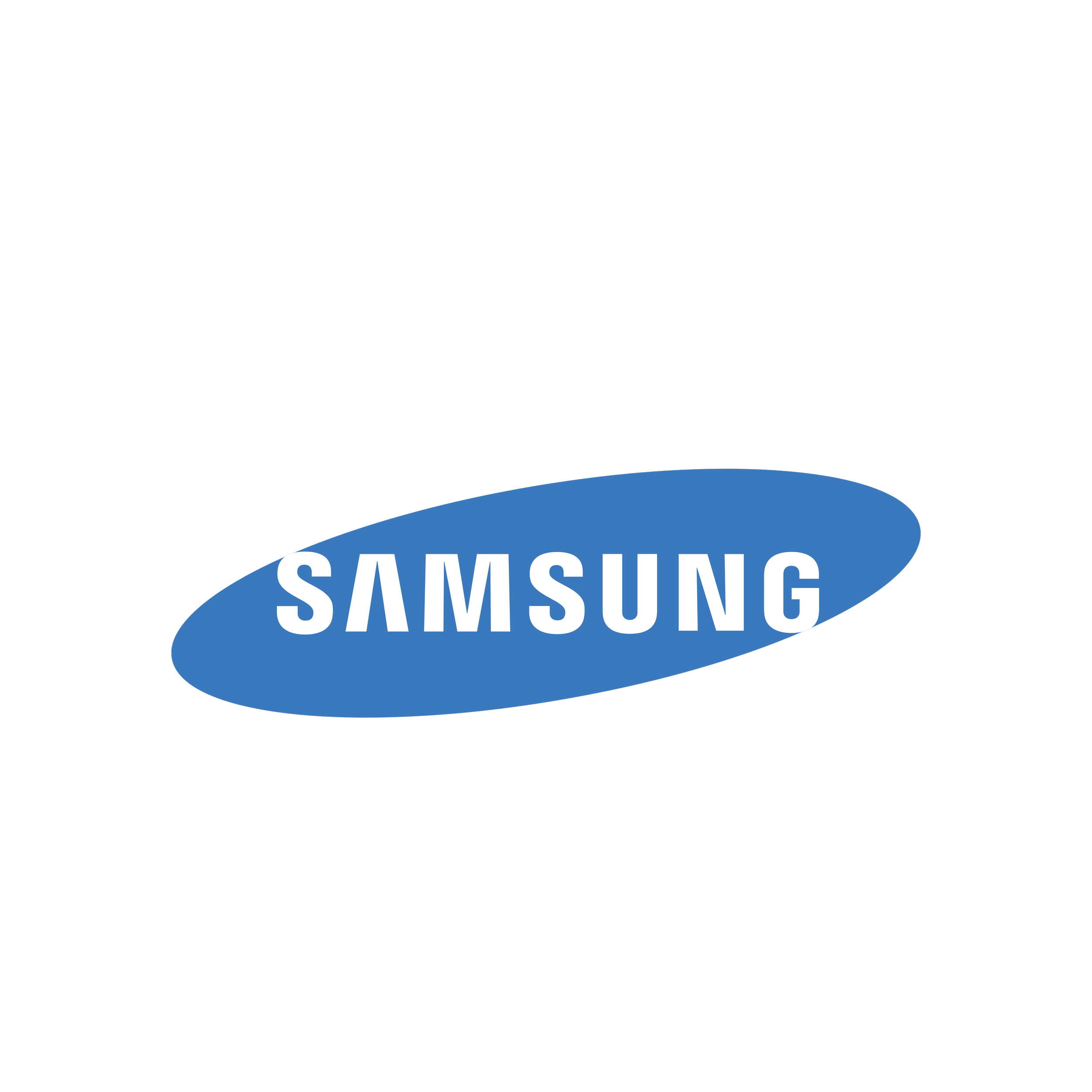 Samsung logo on a black background
