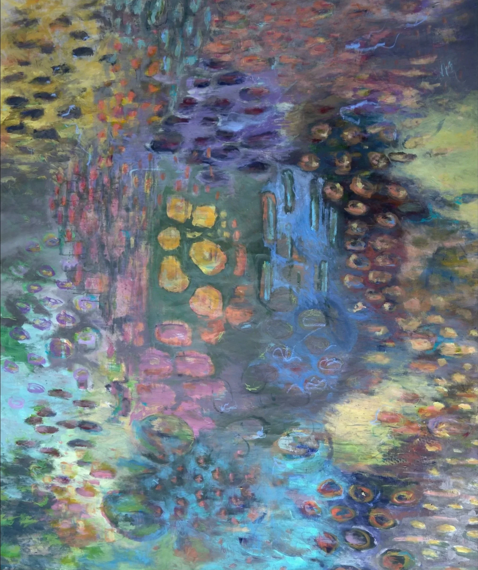 Reflections on Identity, 2022, Mixed Media on Canvas