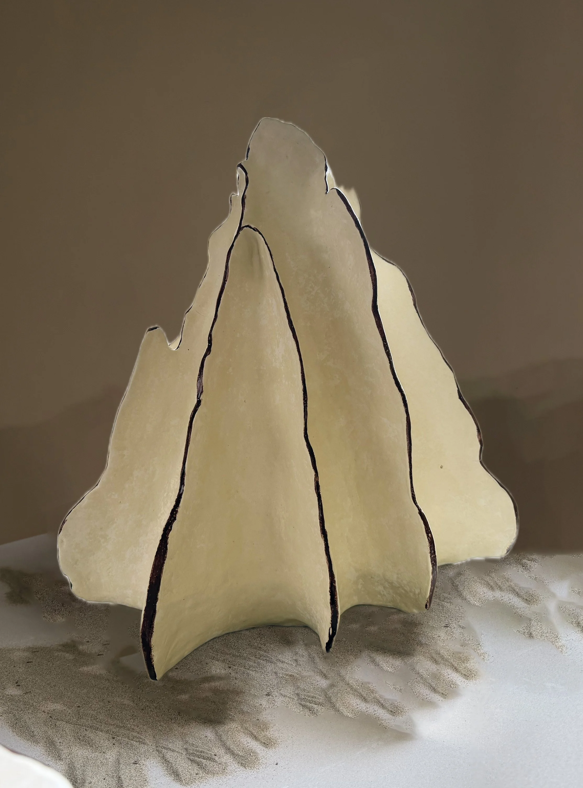 Mountain II (Montaña II), 22.05 × 22.83 × 19.69 in, Ceramic