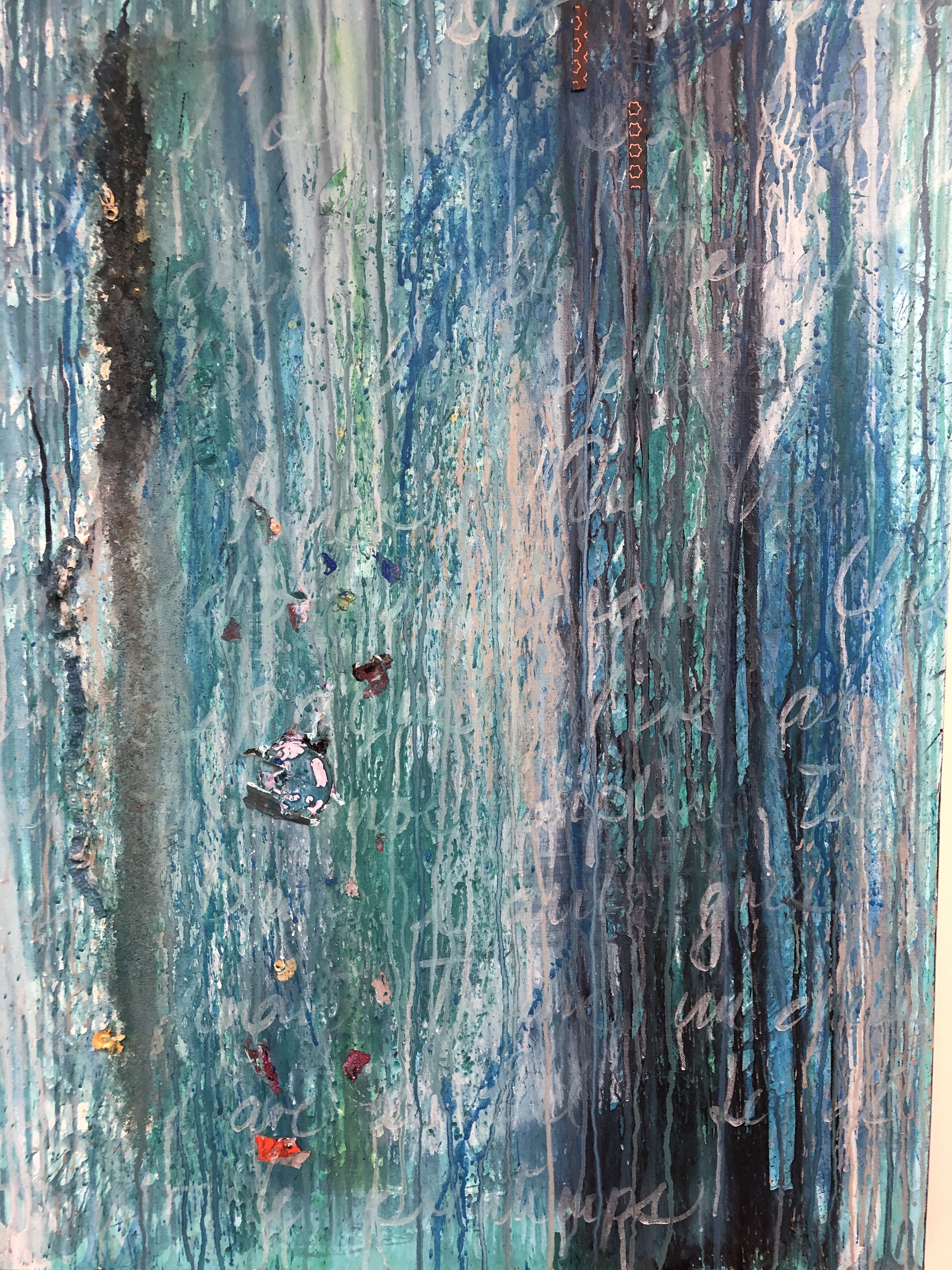 Caresse sur L'Ocean, 2019, 60 x 36 in