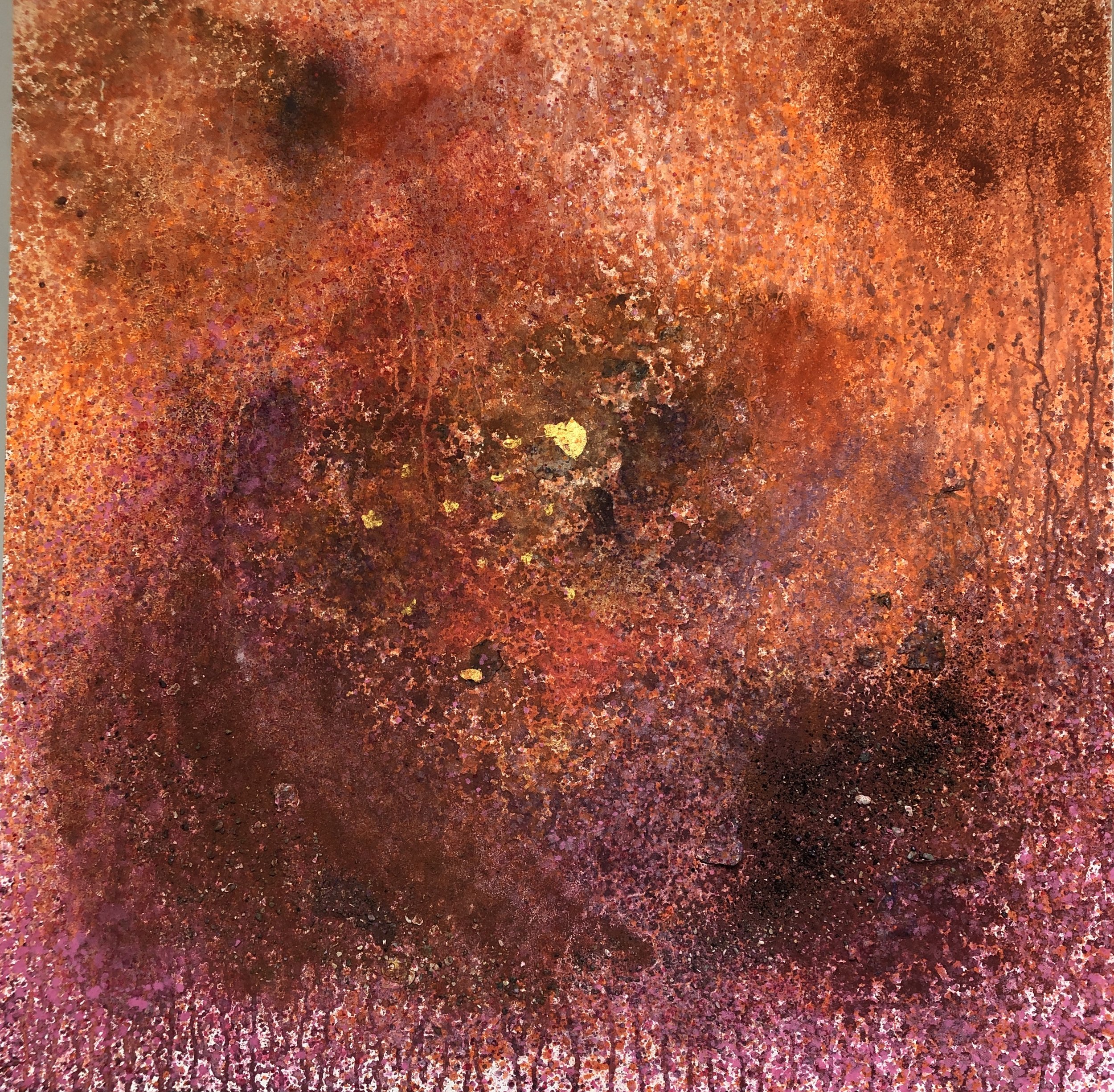 Childhood, 36 x 36 in