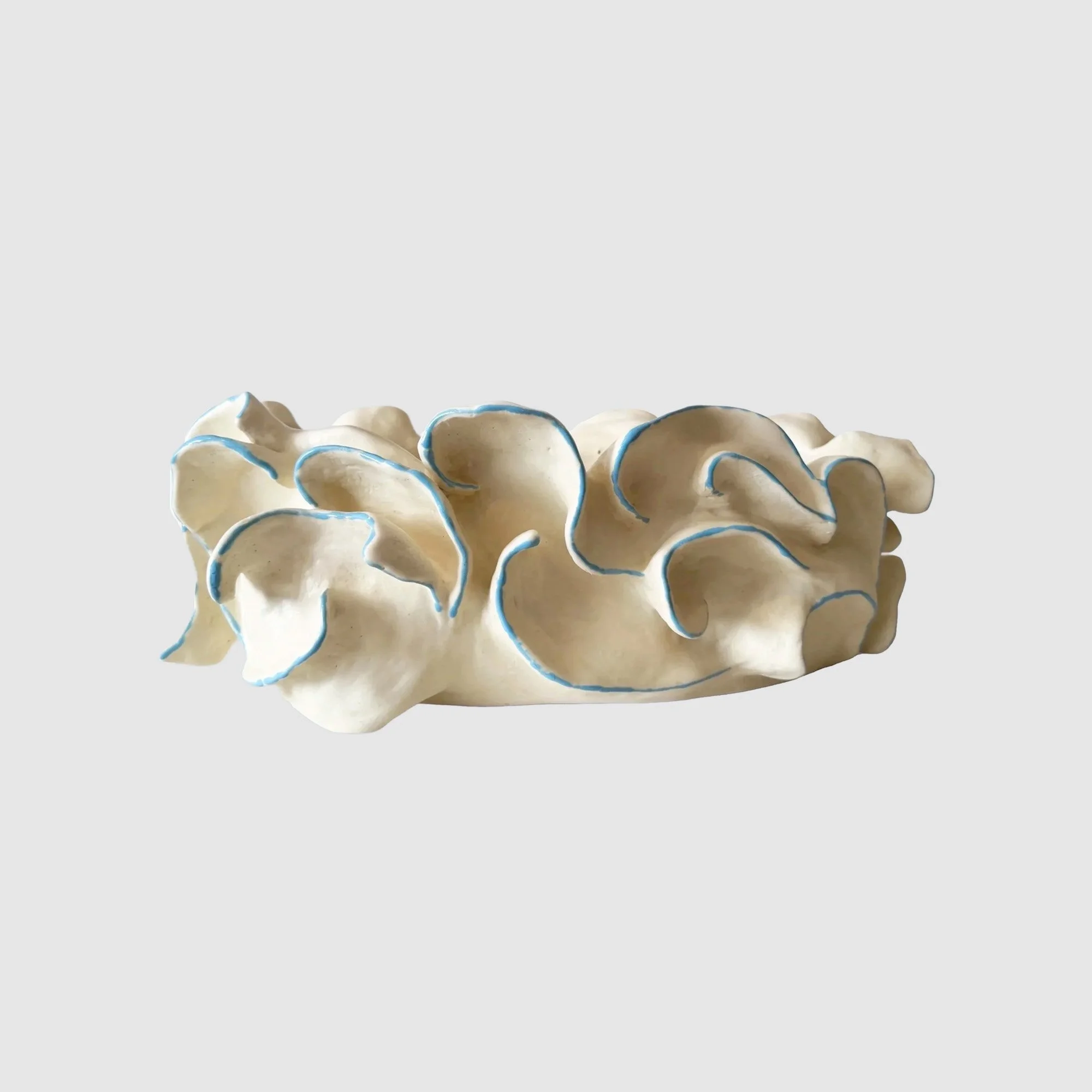 Water ll (Agua II), 2025, 9.84 × 16.14 × 11.81 in, Ceramic