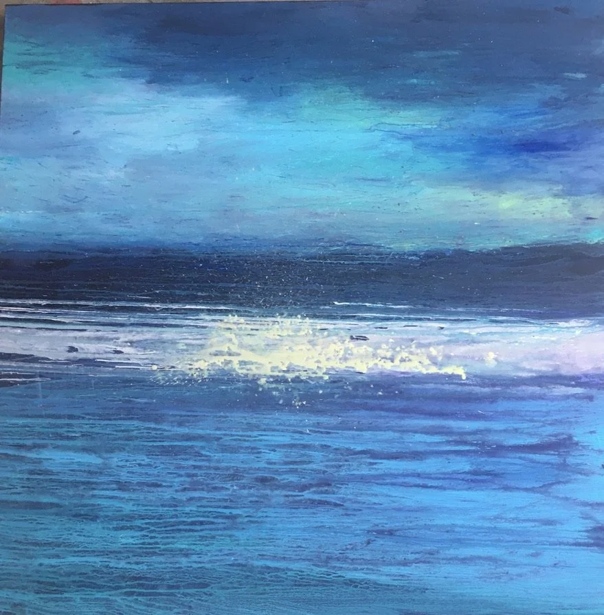 Amo el Mar - Dart for Art Lyme Disease Foundation