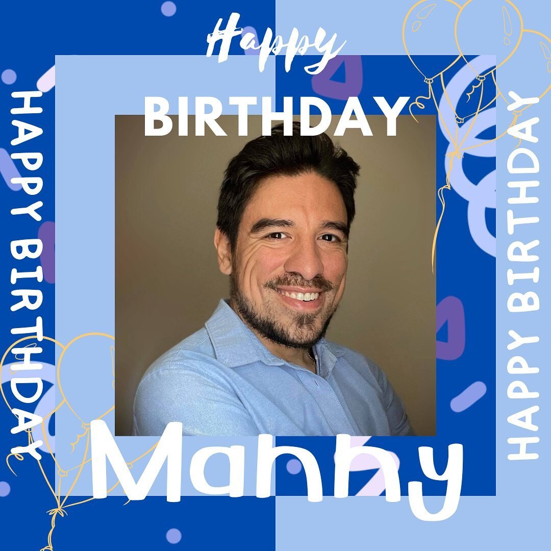 🎉 Happy Birthday Manny🎉 

Let&rsquo;s wish this amazing soul a Big Happy Birthday💛. Thank you for all that you do and your great heart. Have a wonderful day 🎉☀️💛 #letscelebrate #birthdaywishes #happybirthday