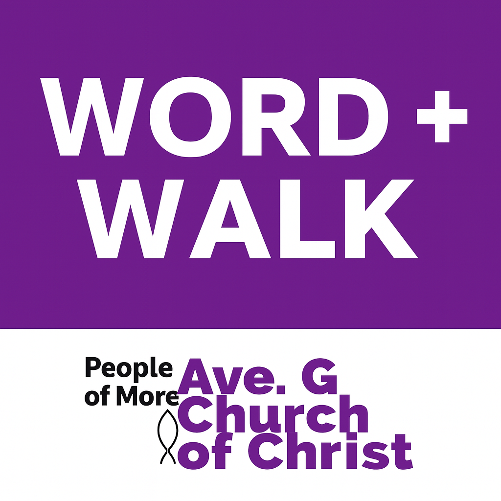 Word + Walk: This One – The Gospel Has a Name