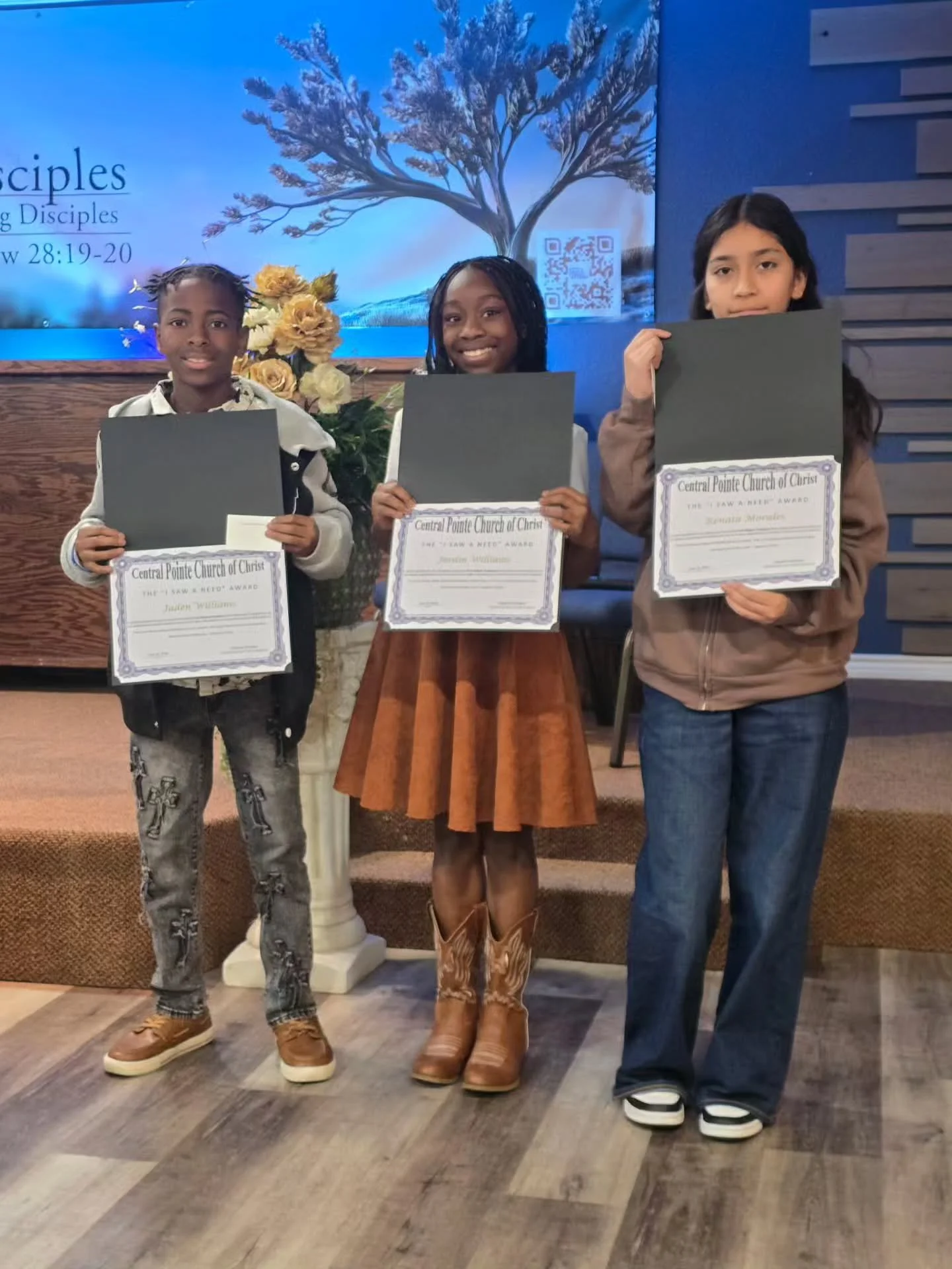 Out there representing Christ &hearts;️✨️
We are so proud of you guys!!