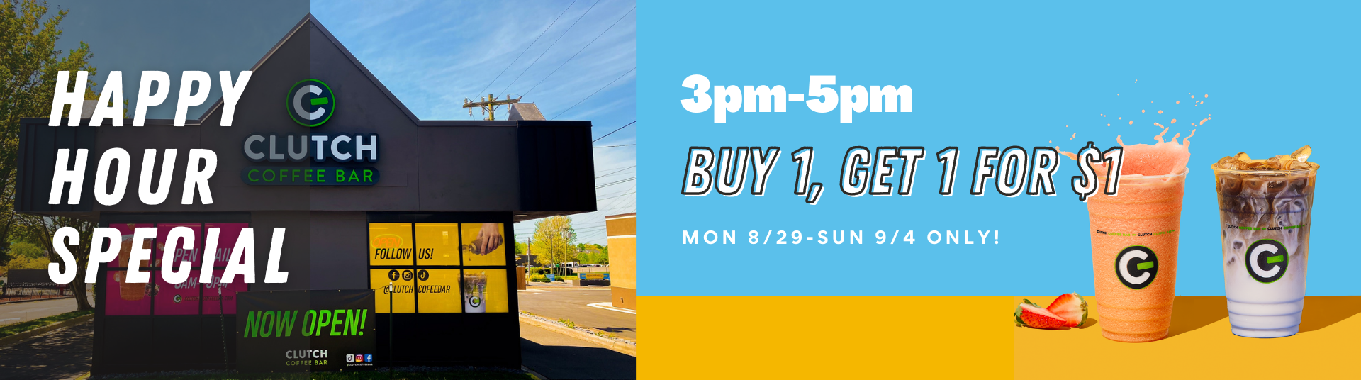 Clemmons — Clutch Coffee Bar