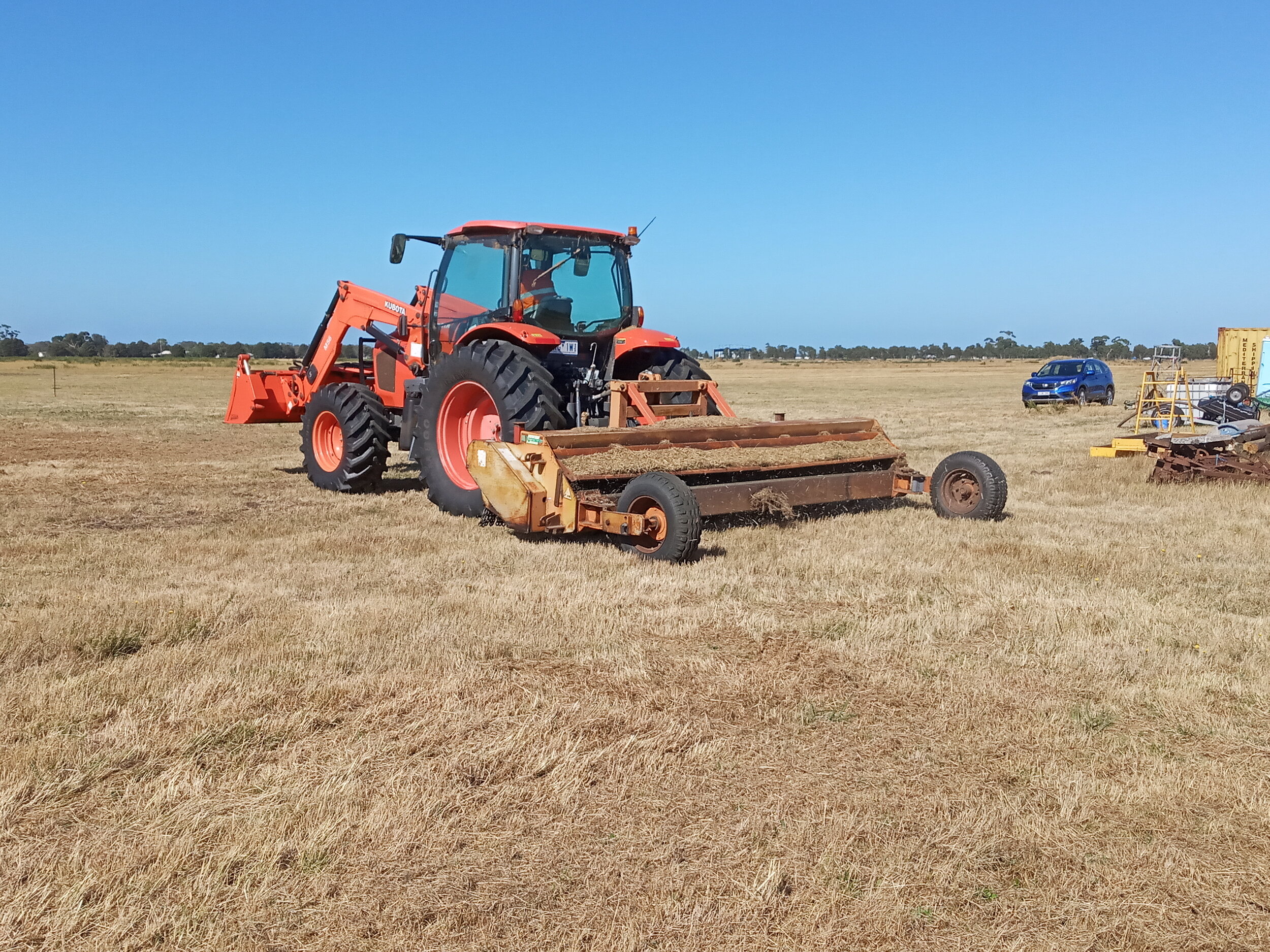  20/1  Another view of the MX Gorse slasher 