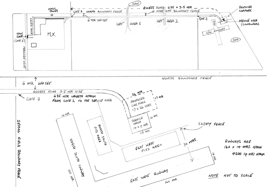  10/2   Mr Wheeler’s schematic for Civilmech’s engineers   Based on JJ’s master plans previously approved by council    