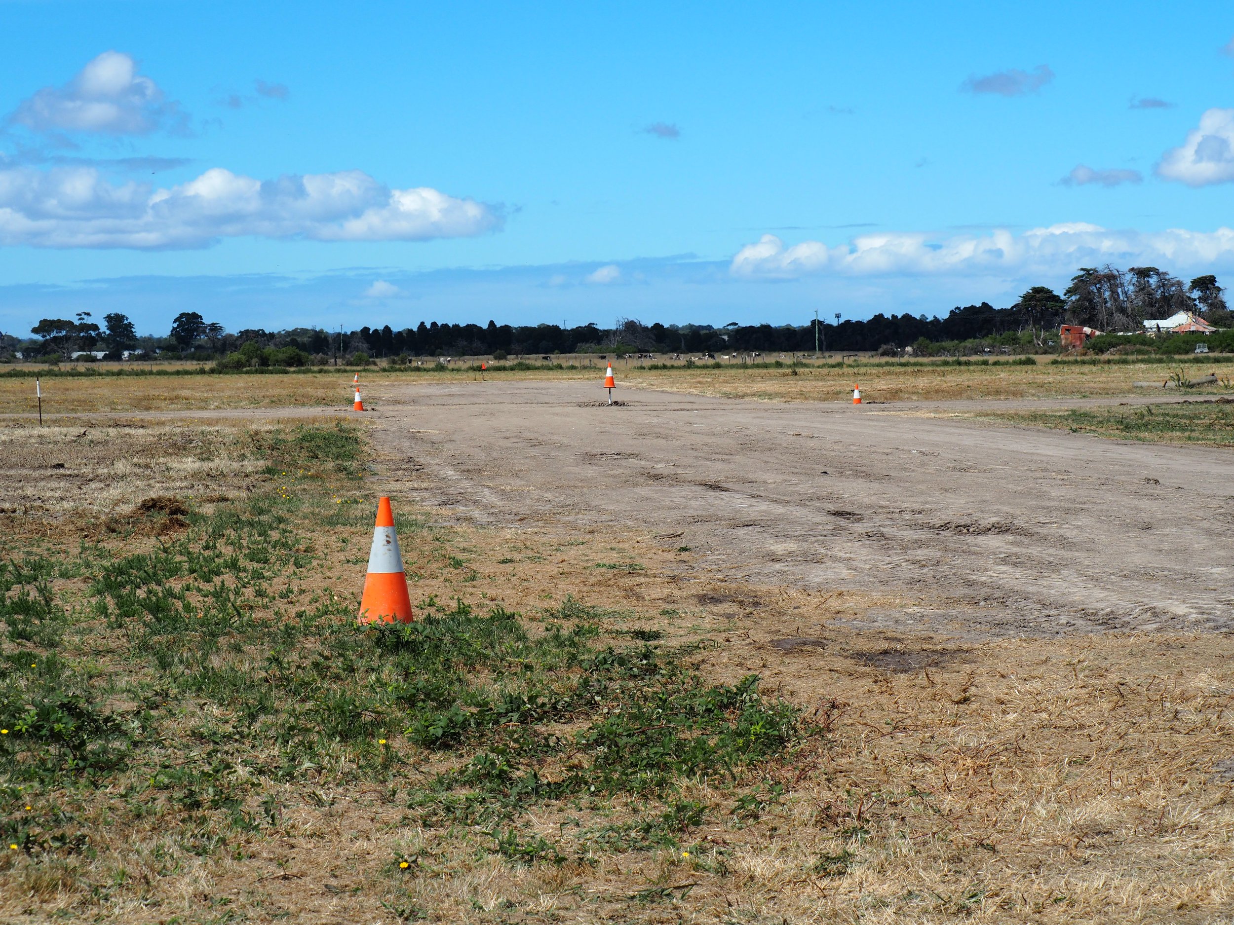 24/2/21 Preliminary runway grading